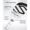 Selkirk Vanguard Power Air Epic Black White Pickleball Paddle 2150_VG-Power-Air-Epic-Black